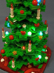 LED light kit for Lego Christmas Tree 40573 (light only )