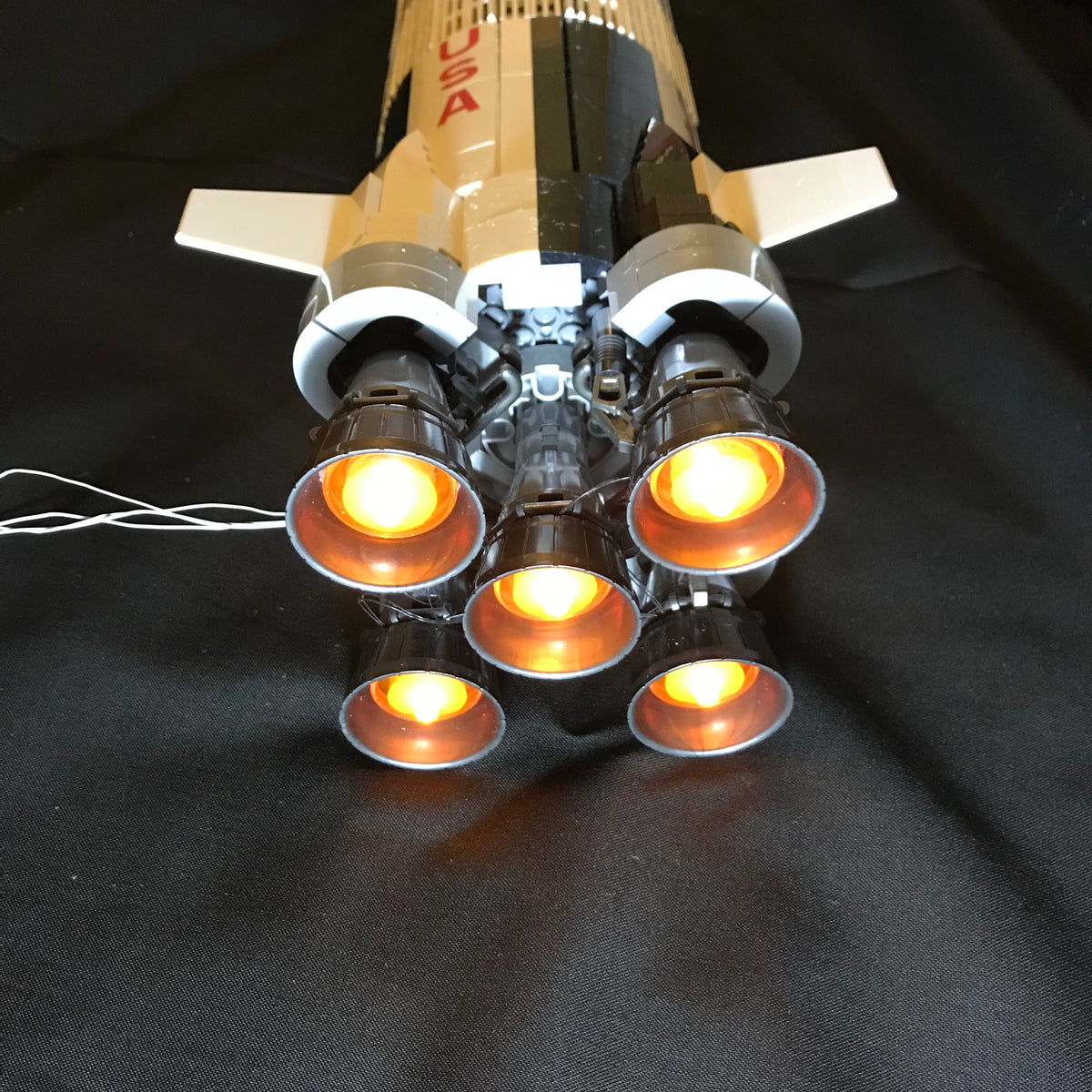 Light Kit for Lego Ideas NASA Apollo Saturn V 21309 BRICKSTARS