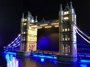 Lighting kit for Tower Bridge set 10214