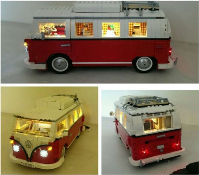 New LED Light Kit for Lego 10220 Volkswagen T1 Camper bricklite  usb powered