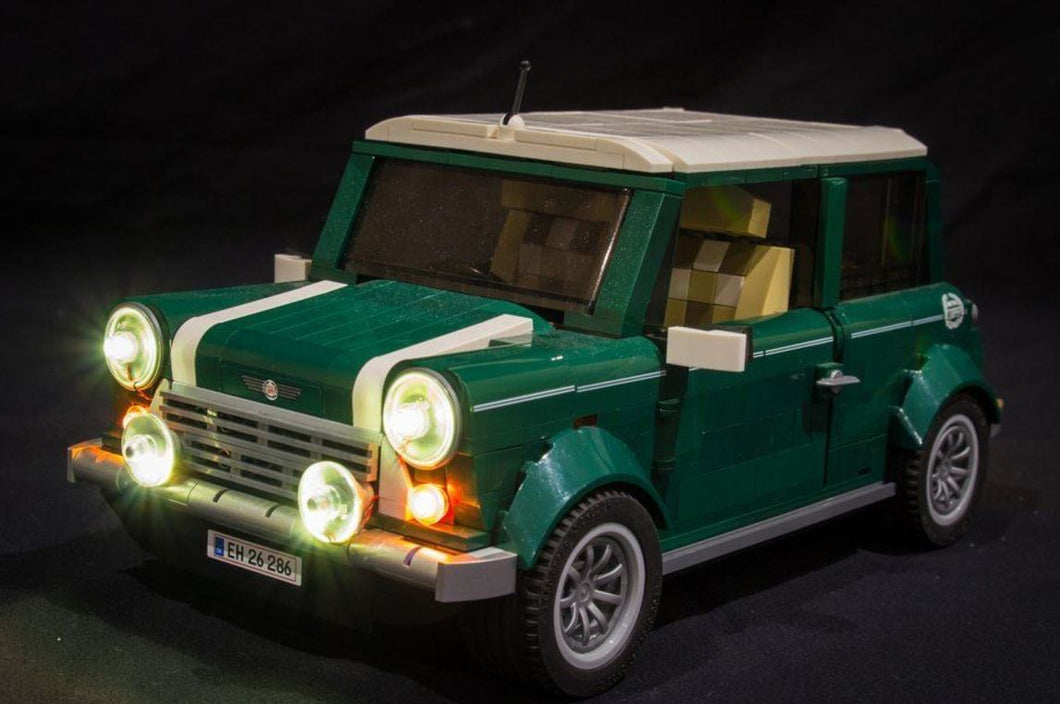 New LED Light Kit for Lego MINI Cooper 10242 usb powered
