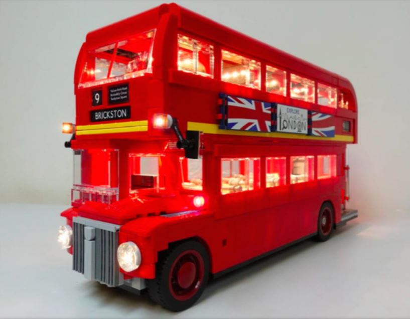 LED Light Kit for Lego 10258 London Bus set usb powered