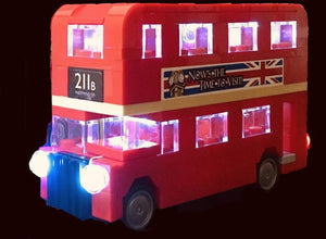 LED Light Kit for Lego London Bus 40220 USB Powered