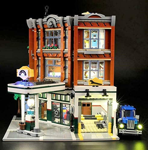 LED Lighting Kit for Lego Corner Garage 10264