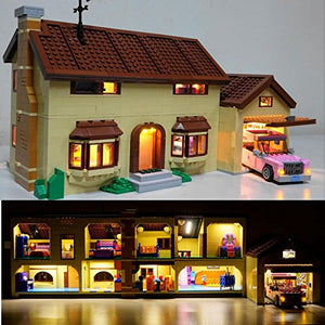 Light Kit for Lego The Simpsons House 71006