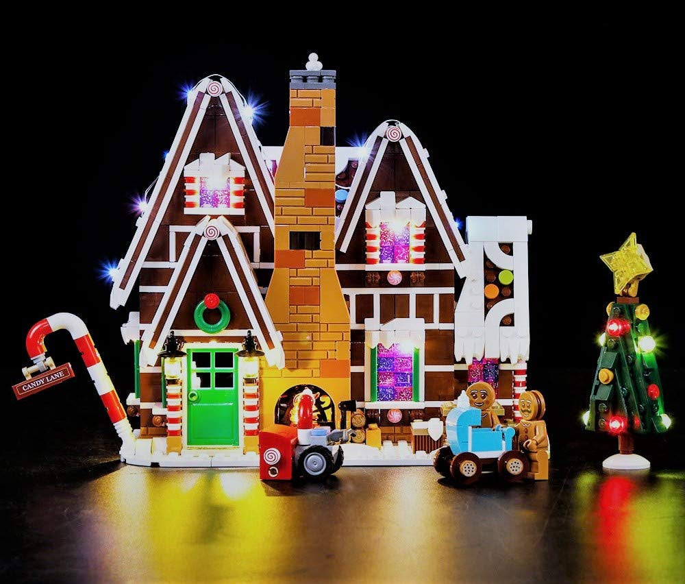 LED Lighting Kit for Lego 10267 Creator Winter Village Gingerbread House