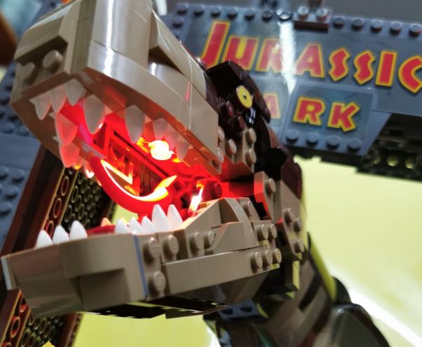 Lego t sales rex rampage 75936