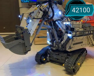LED Lighting Kit for Lego 42100 Technic Liebherr R 9800 Excavator