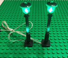USB Powered LED Light Kit with Flashing lamp Post for Lego 10228 Haunted House