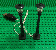 USB Powered LED Light Kit with Flashing lamp Post for Lego 10228 Haunted House