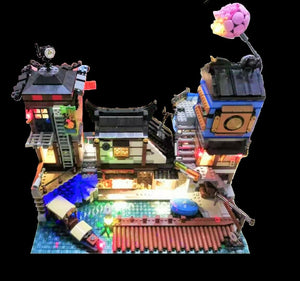 LED Lighting Kit for Lego 70657 Ninjago City Docks
