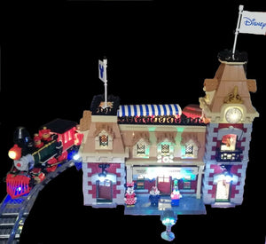 Lighting Kit for Lego 71044 Disney Train and Station