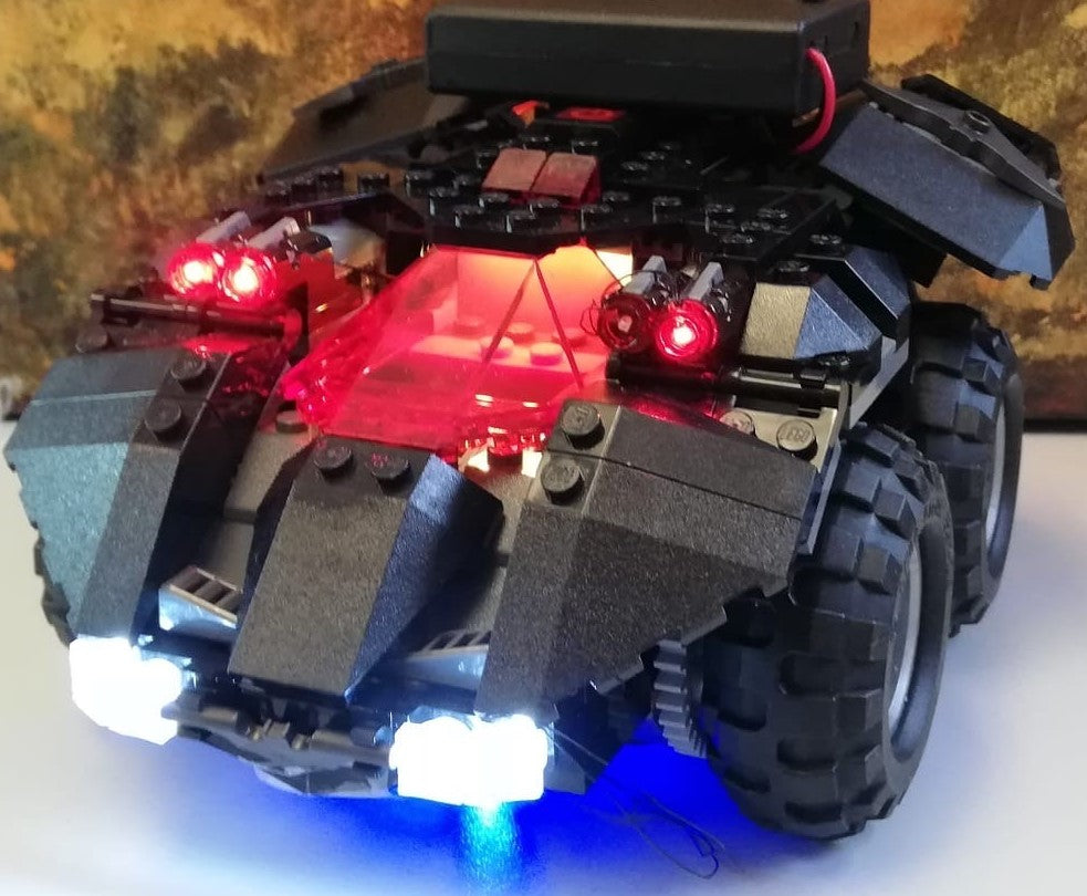 LED Kit for Lego App-Controlled Batmobile 76112 DC Super Hero – BRICKSTARS