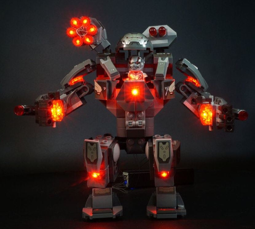 Light Kit For Lego War Machine Buster 76124