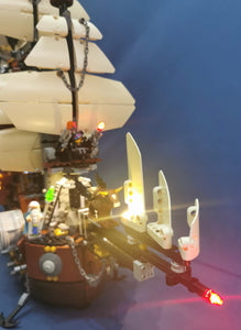 LED Lighting Kit for LEGO 70810 Movie MetalBeard's Sea Cow