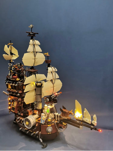 LED Lighting Kit for LEGO 70810 Movie MetalBeard's Sea Cow