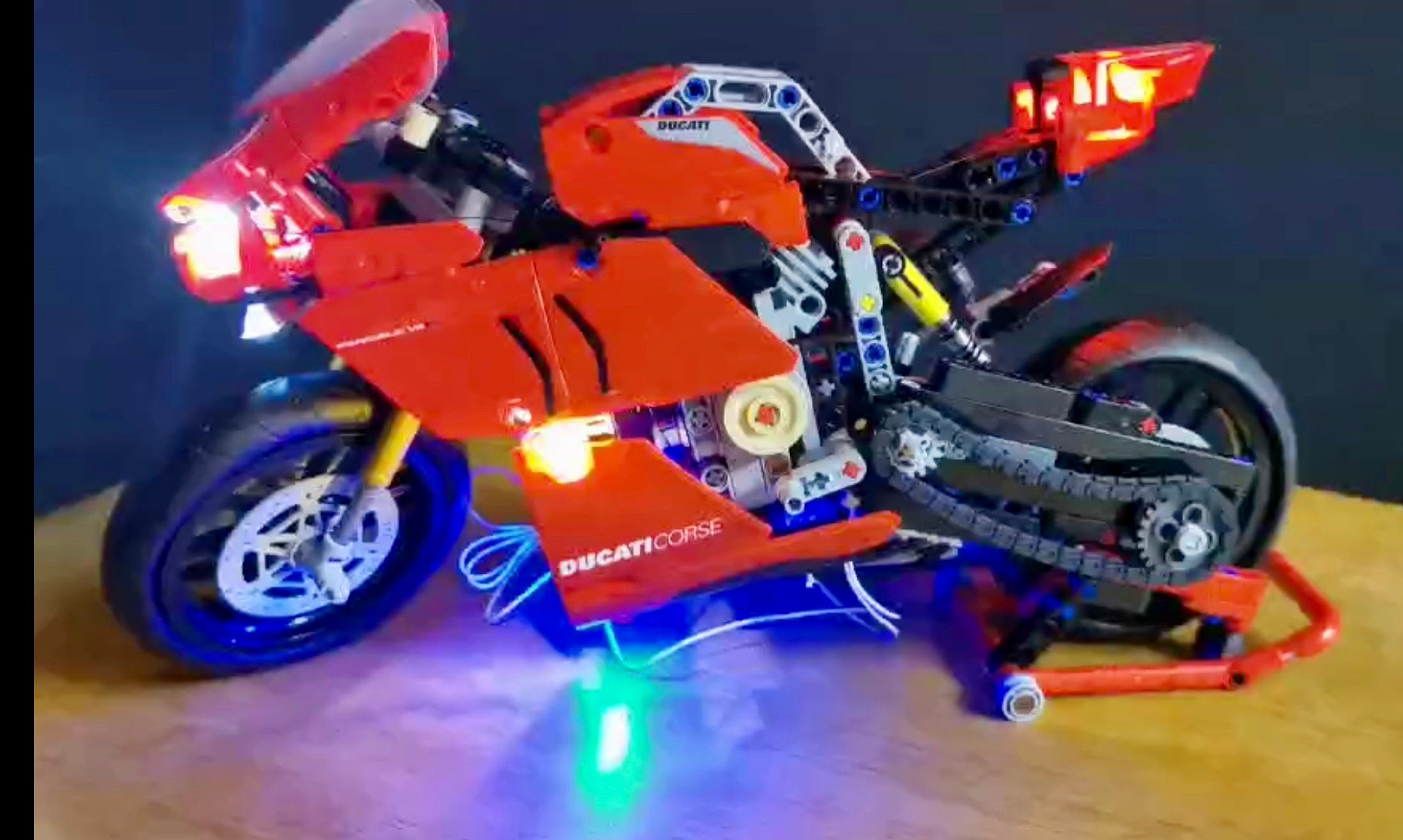  BRIKSMAX Led Lighting Kit for Ducati Panigale V4 R - Compatible  with Lego 42107 Building Blocks Model- Not Include The Lego Set : Toys &  Games