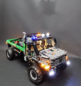 LED light kit for Lego Technic 42129 4x4 Mercedes-Benz Zetros truck