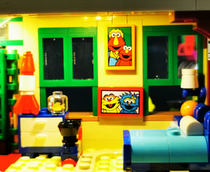 LED Lighting Kit for Lego 123 Sesame Street Ideas 21324