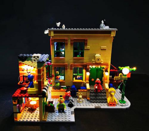 LED Lighting Kit for Lego 123 Sesame Street Ideas 21324