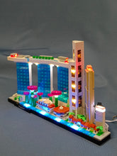 LED Lighting Kit for LEGO 21057 Architecture Singapore