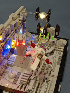 LED Lighting Kit for LEGO 75329 Star Wars Death Star Trench Run Diorama