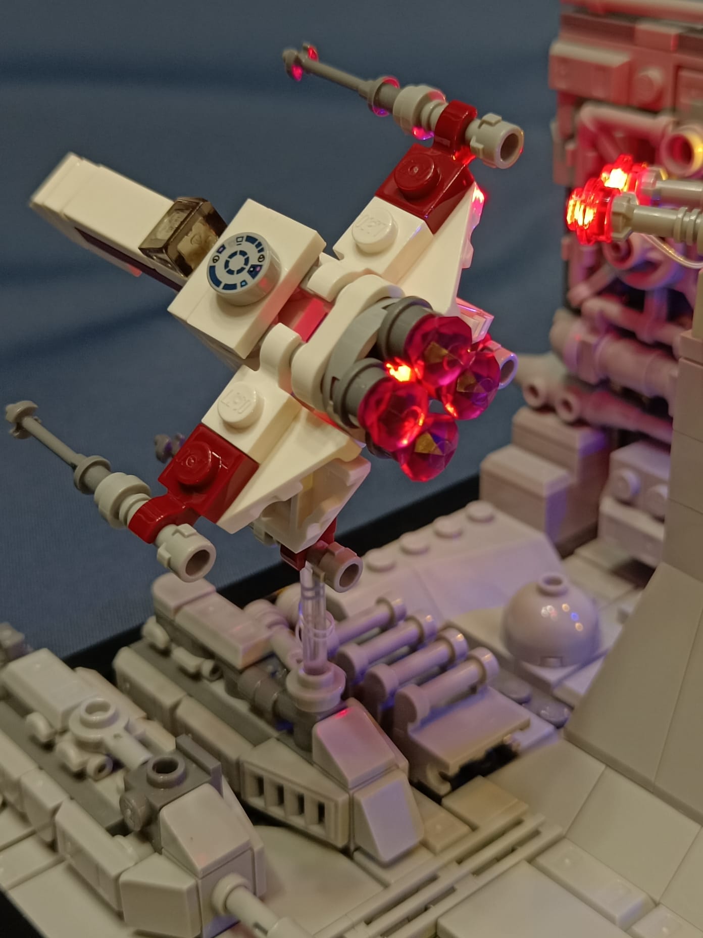 Lego star wars x wing trench run deals