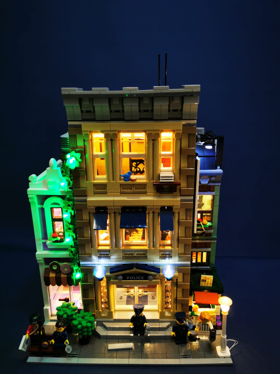 LED Lighting Kit for Lego 10278 Creator Police Station