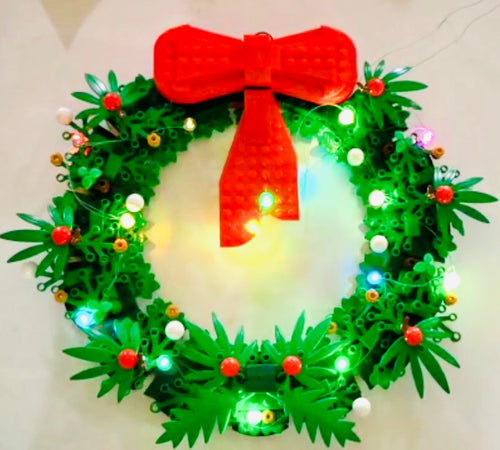 LED Lighting Kit for Lego 40426 Christmas Wreath 2-in-1