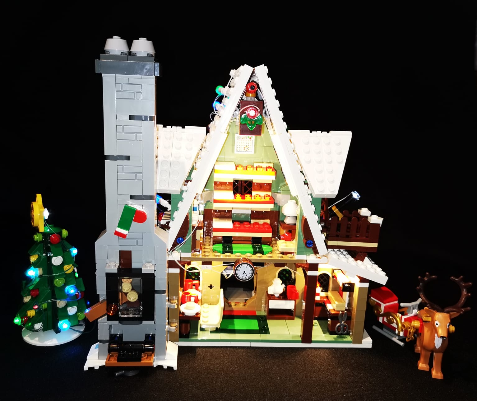 Lego elf sales house 10275