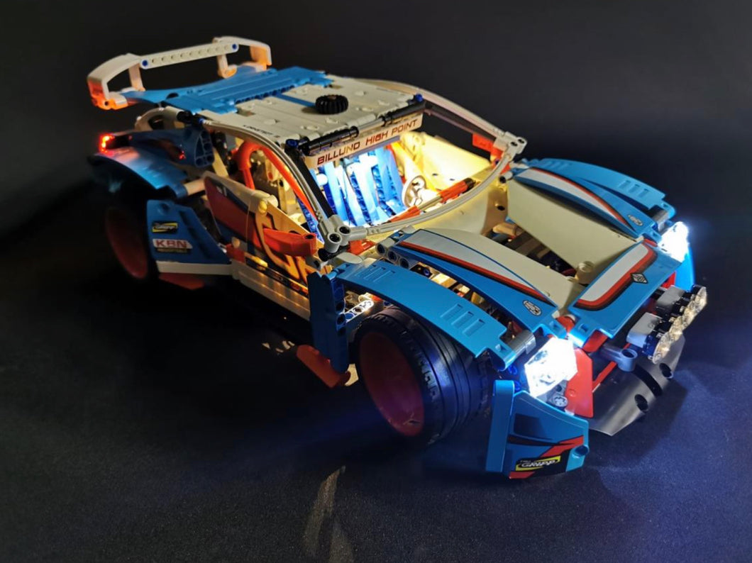 LED Lighting Kit for Lego Technic Rally Car 42077