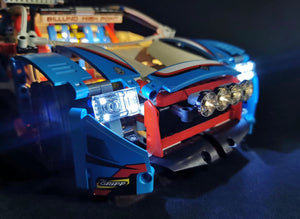 LED Lighting Kit for Lego Technic Rally Car 42077