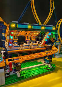 LED light kit for LEGO 10303 Icons Loop Coaster