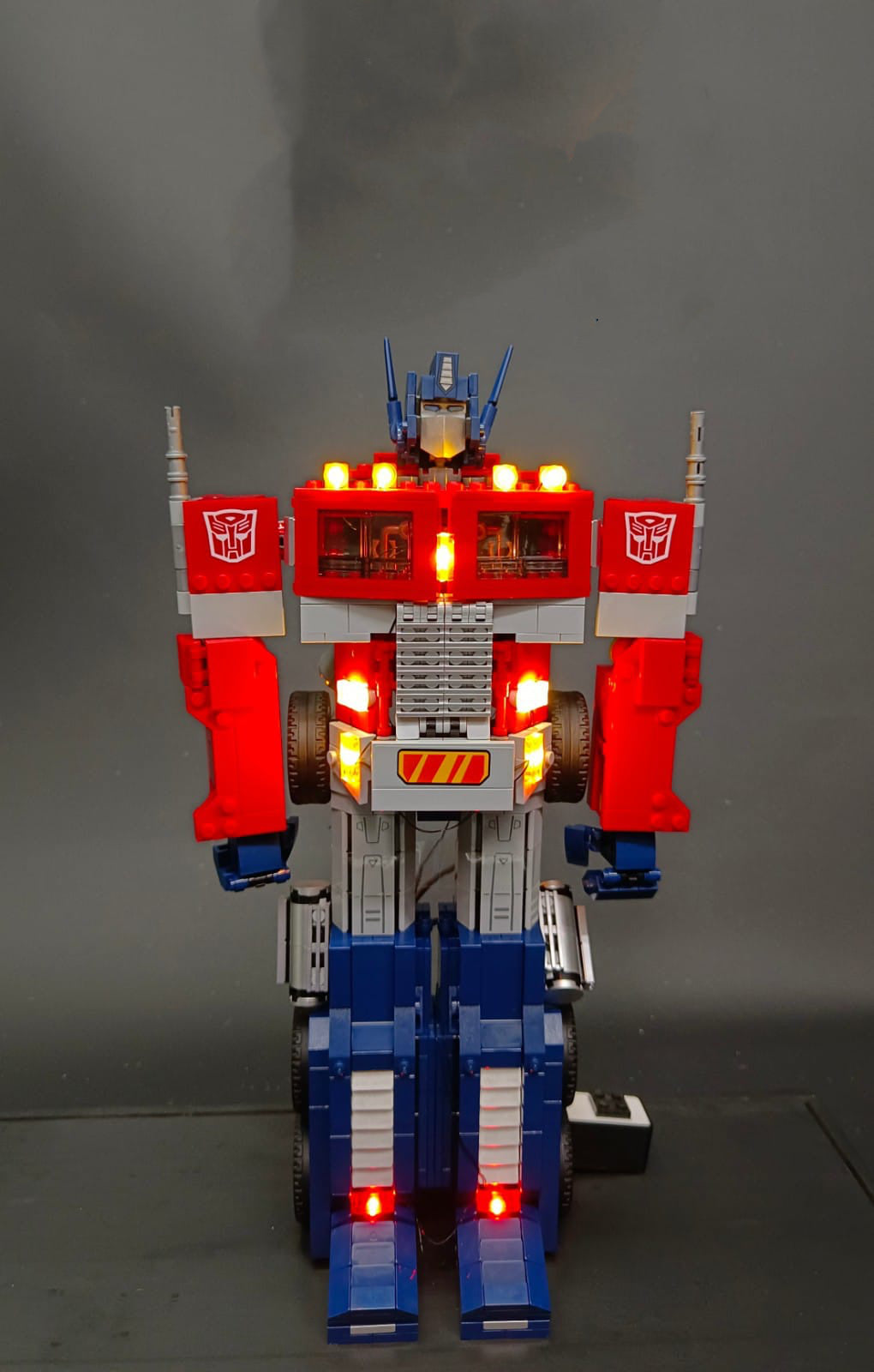 LED light kit for LEGO 10302 Creator Expert Optimus Prime