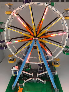 lighting kit for Lego 10247 Ferris Wheel with remote control power bank led