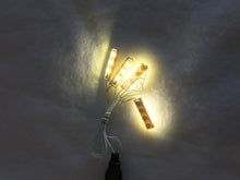 New 4 1x4 white led light brick for lego usb connected for lego custom