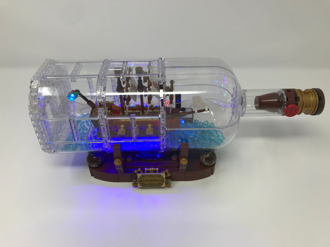 LED Light Kit Lighting kit for LEGO Ideas Ship in a Bottle 21313