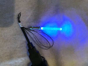 New 2 packs STAR WARS led lightsabers for lego usb  powered lightup starwars