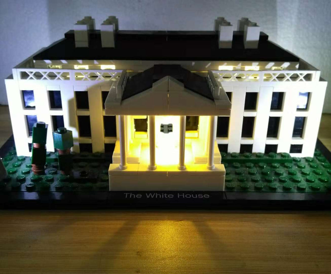 LED Light Kit for Lego 21006 The White House