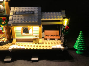 LED Light Kit for Lego 10259 Winter Village Station