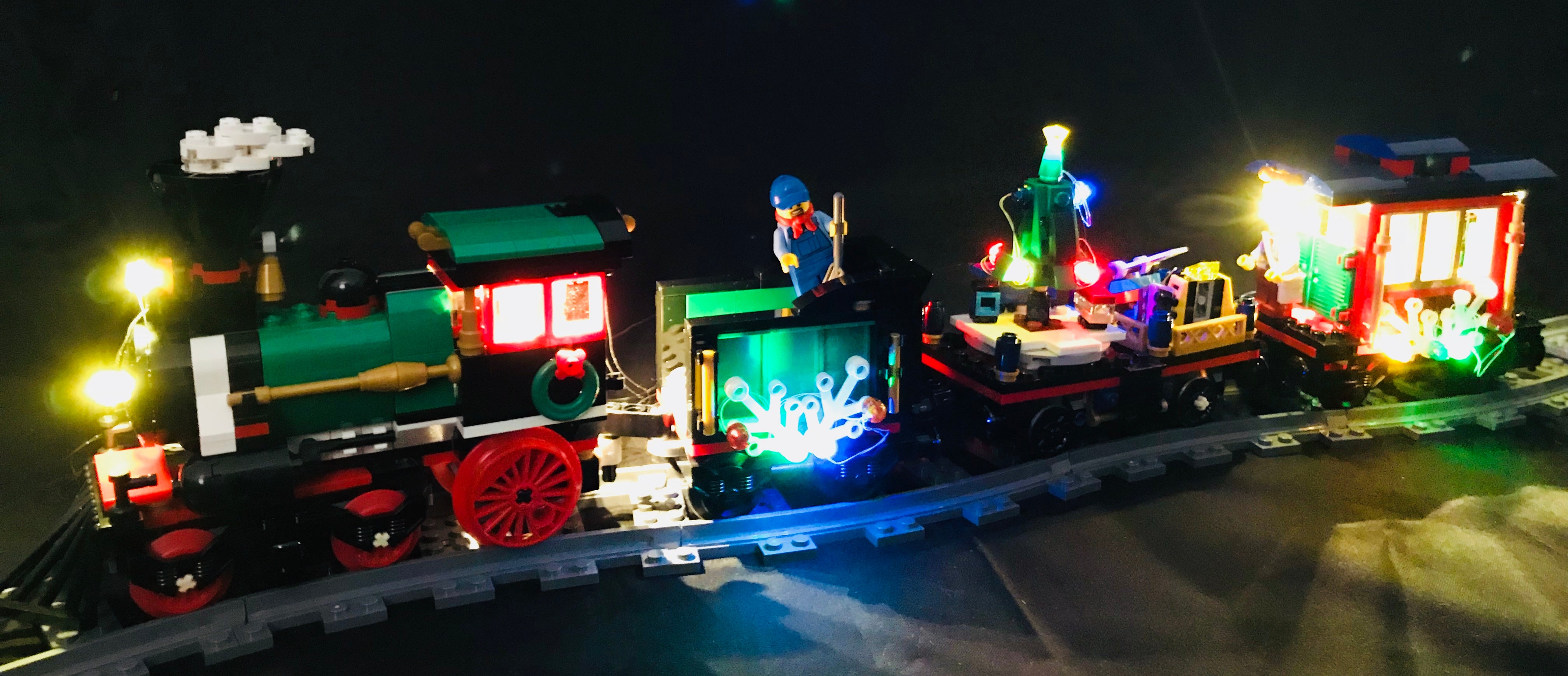 LED Light Kit for Lego 10254 Winter Holiday Train BRICKSTARS