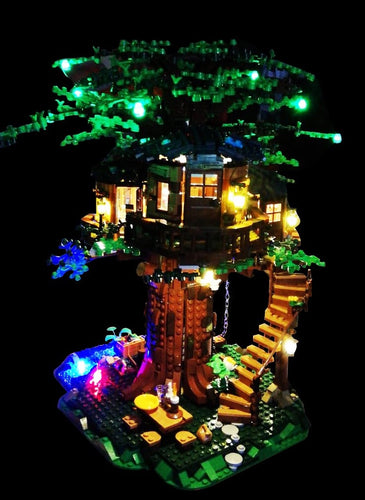 LED Lighting Kit for Lego 21318 Ideas Tree House (Lego Set not Included)