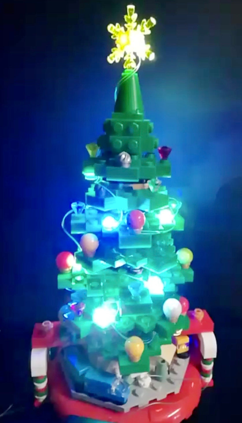 LED light kit for Lego Christmas Tree 40338 (light only )
