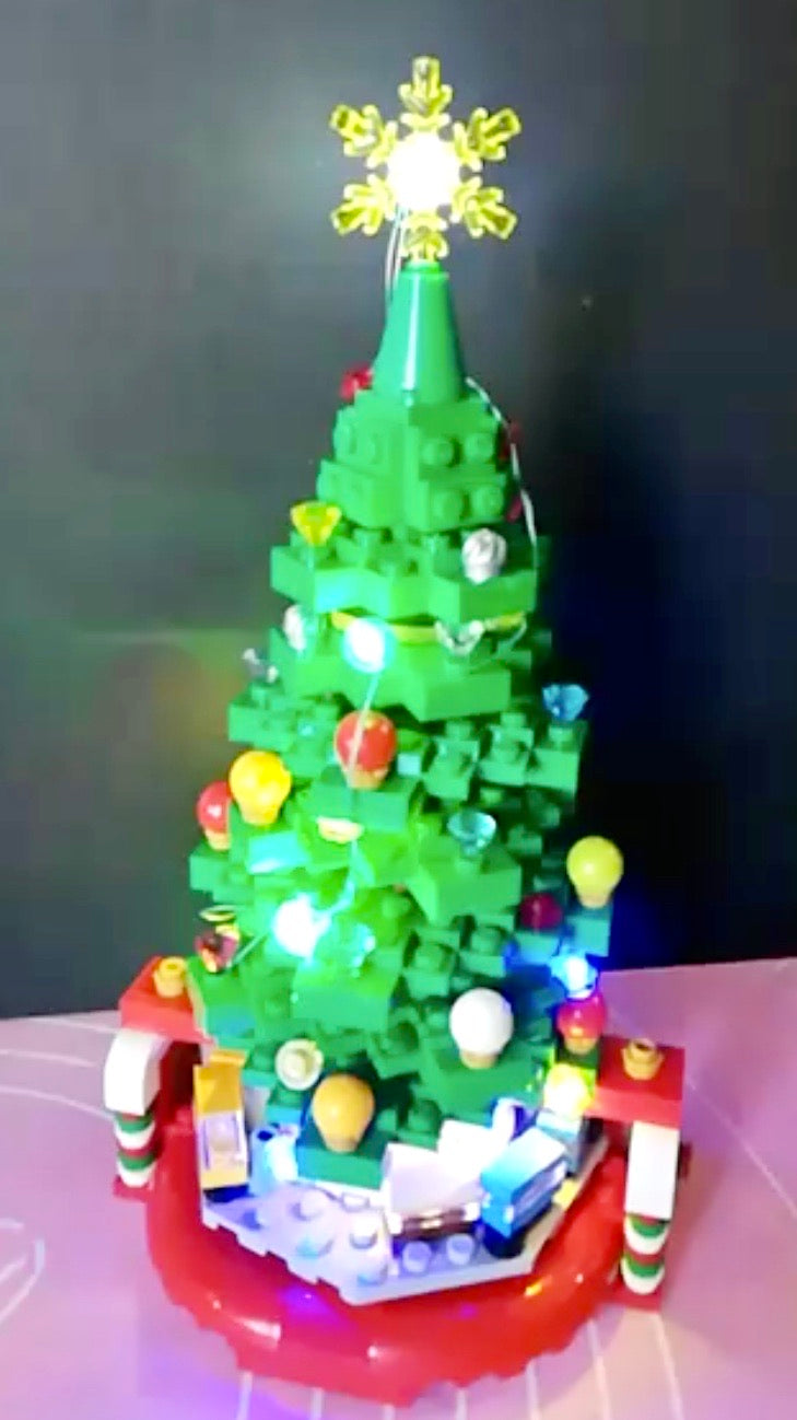LED light kit for Lego Christmas Tree 40338 (light only ) –