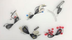 Lighting kit for LEGO 70620 Ninjago City